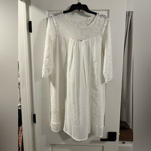 Doe and Rae white sundress, used once for bridal shower!